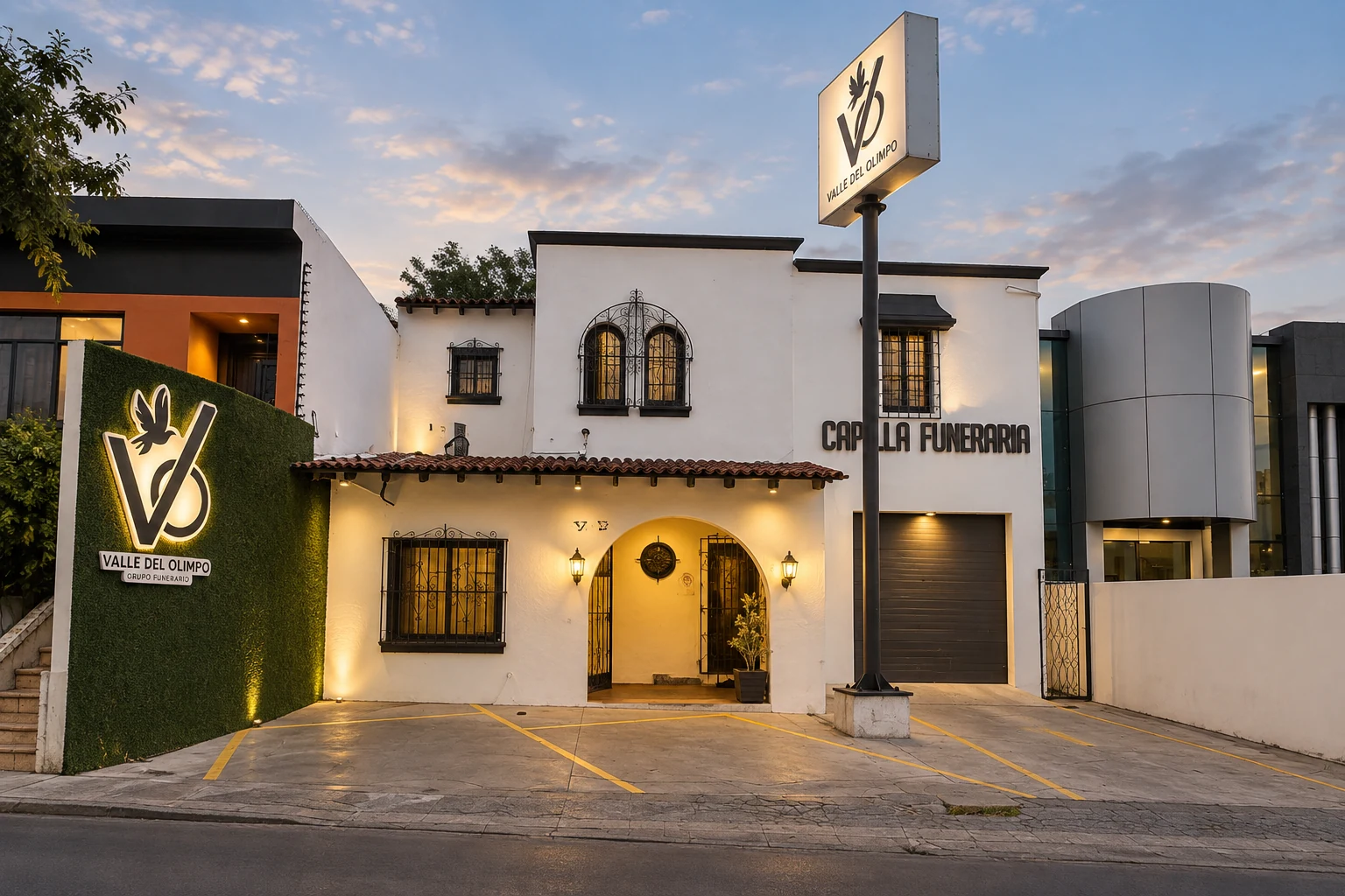Fachada de Capilla Monterrey