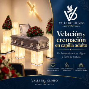 Velación y Cremación en Capilla Adulto