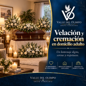 Velación y Cremacion en Domicilio Adulto