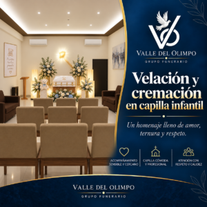 Velación y Cremación Infantil en Capilla