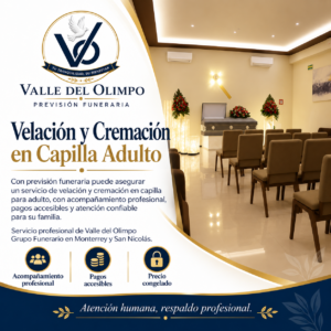 Velación y Cremación en Capilla