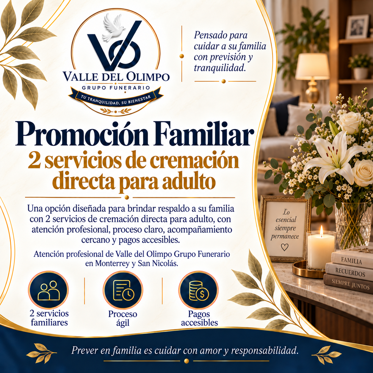 2 Servicios de Cremación Directa