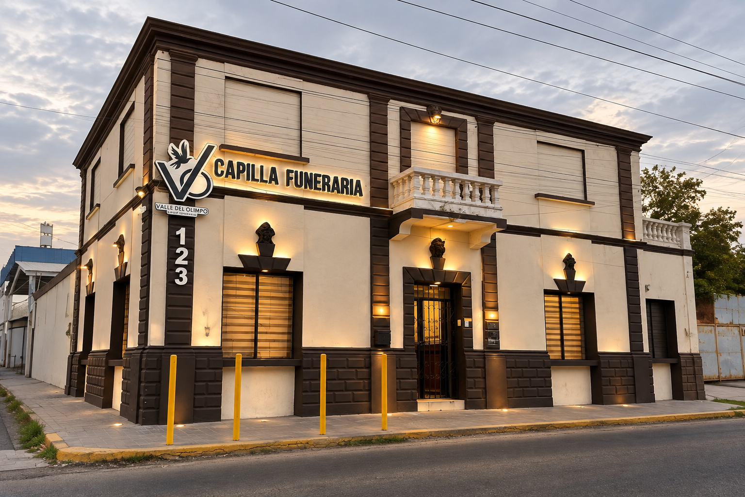 Fachada de Capilla San Nicolás de Valle del Olimpo Grupo